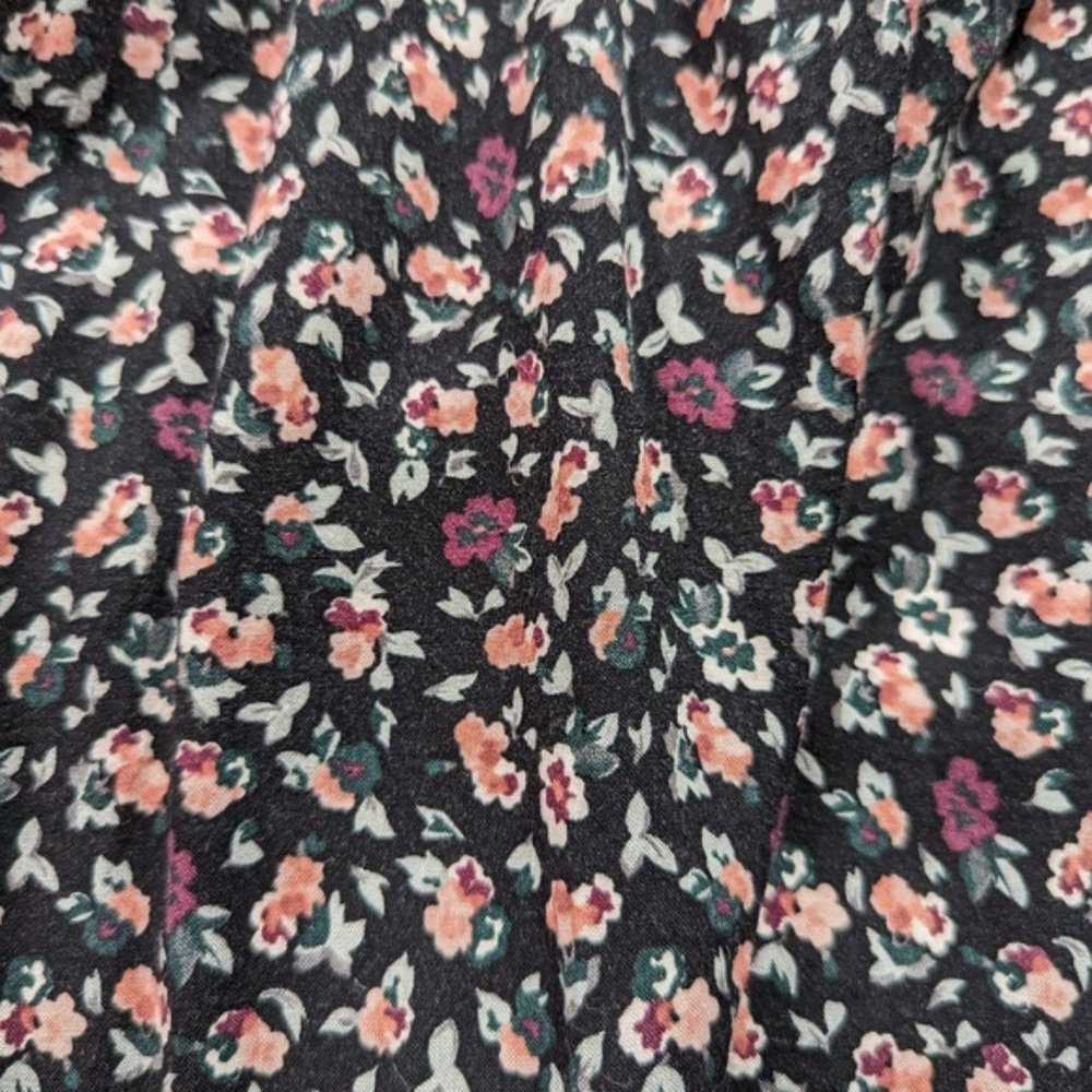Torrid black floral print cami mini dress 2 - Picture 6 of 13